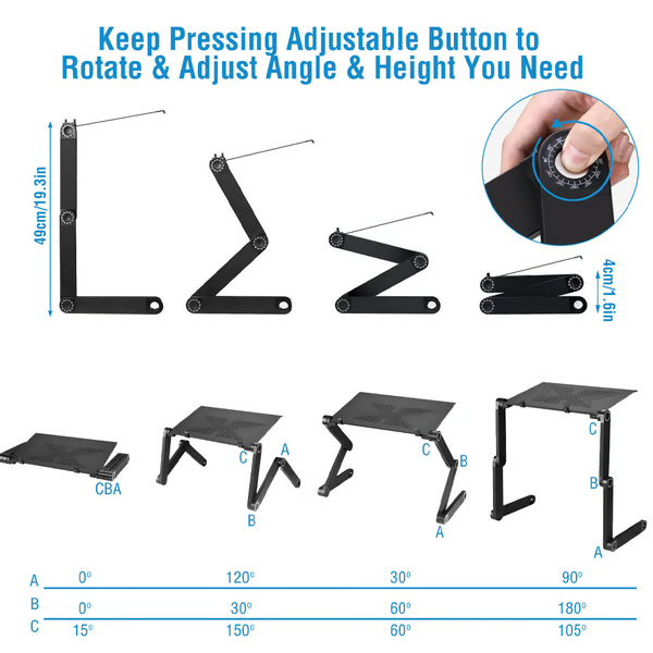 Skorter | 360° Ergonomic Laptop Stand - FlexStand