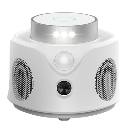 Skorter | 360° Ultrasonic Mouse Repellent Indoor with 3 Modes 9 Strobe Lights