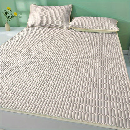 Skorter | Cool Latex Mat - 2/3 pieces summer cool latex mat set for bedroom or dorm room, Breathable and Foldable