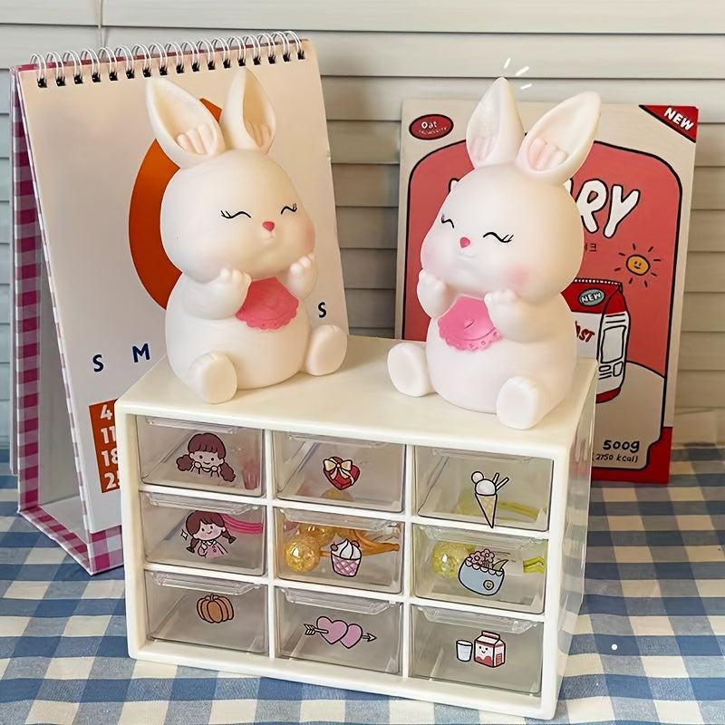 Skorter | CuteRabbit - LED Night Light Cute Table Lamp For Room Decoration