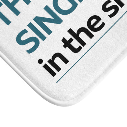 Skorter | Best Singer in Skorter | Shower Blue Bath Mat