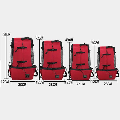 Skorter | Dog Backpack – Comfortable Carrying Bag for Medium Dogs with Safety Strap and Storage Pockets