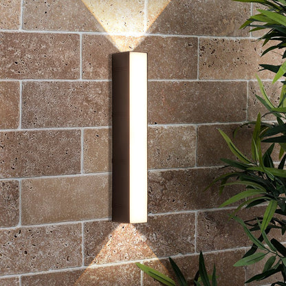 Skorter | Ultra-Bright Outdoor LED Wall Light – Modern Waterproof Up & Down Design for Garden, Patio & Entryways