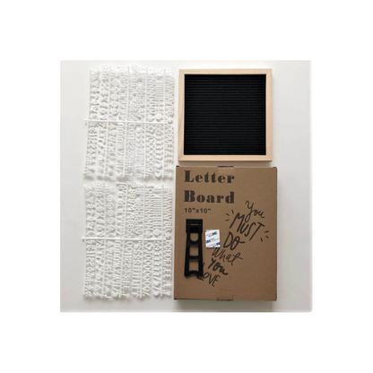 Skorter | Felt Letter Message Board