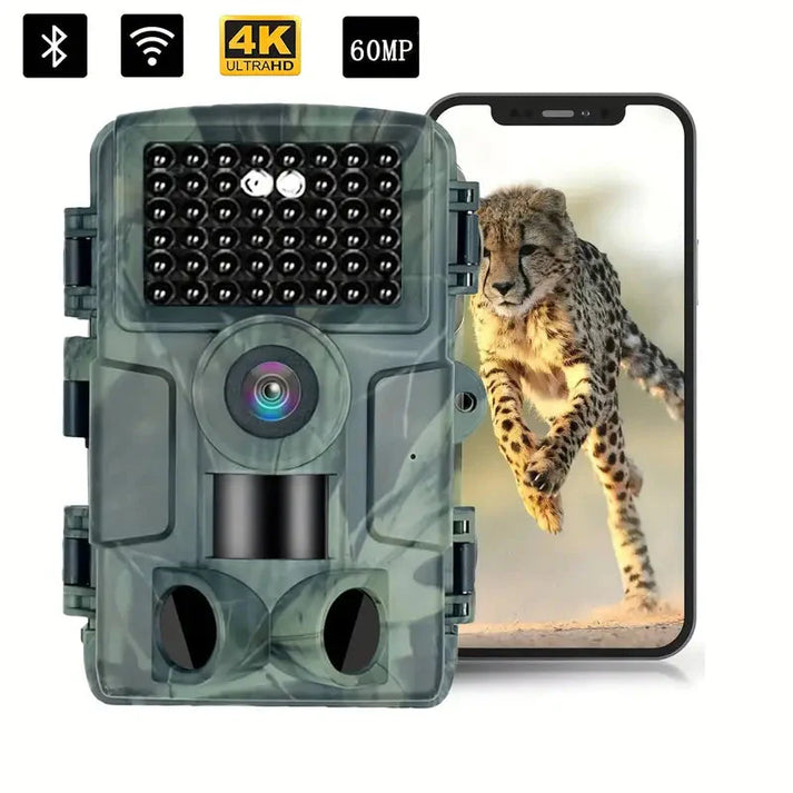 Skorter | 4K Ultra HD Wildlife Camera – 60MP with App Control