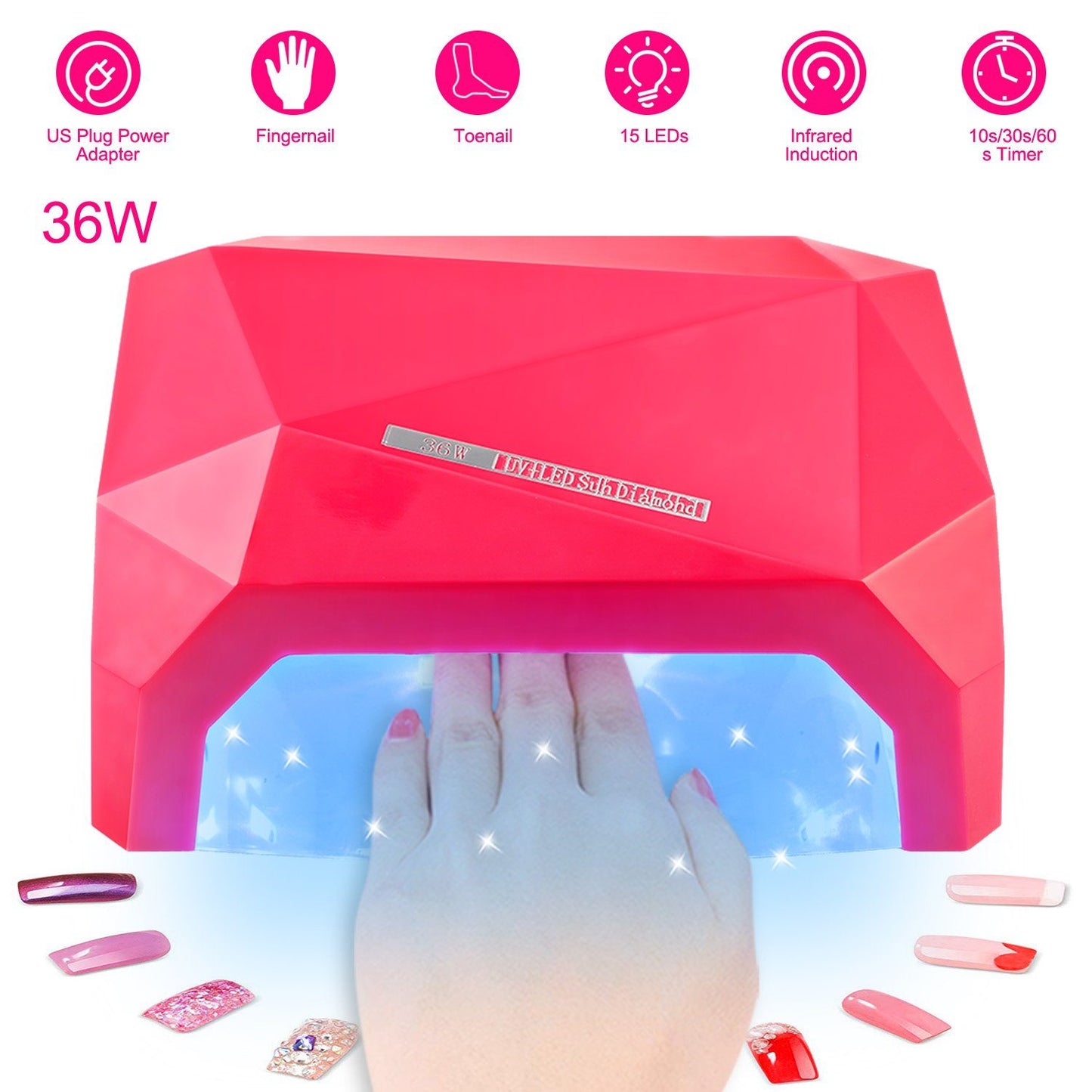 Skorter | 36W UV LED Lamp Nail Polish Dryer