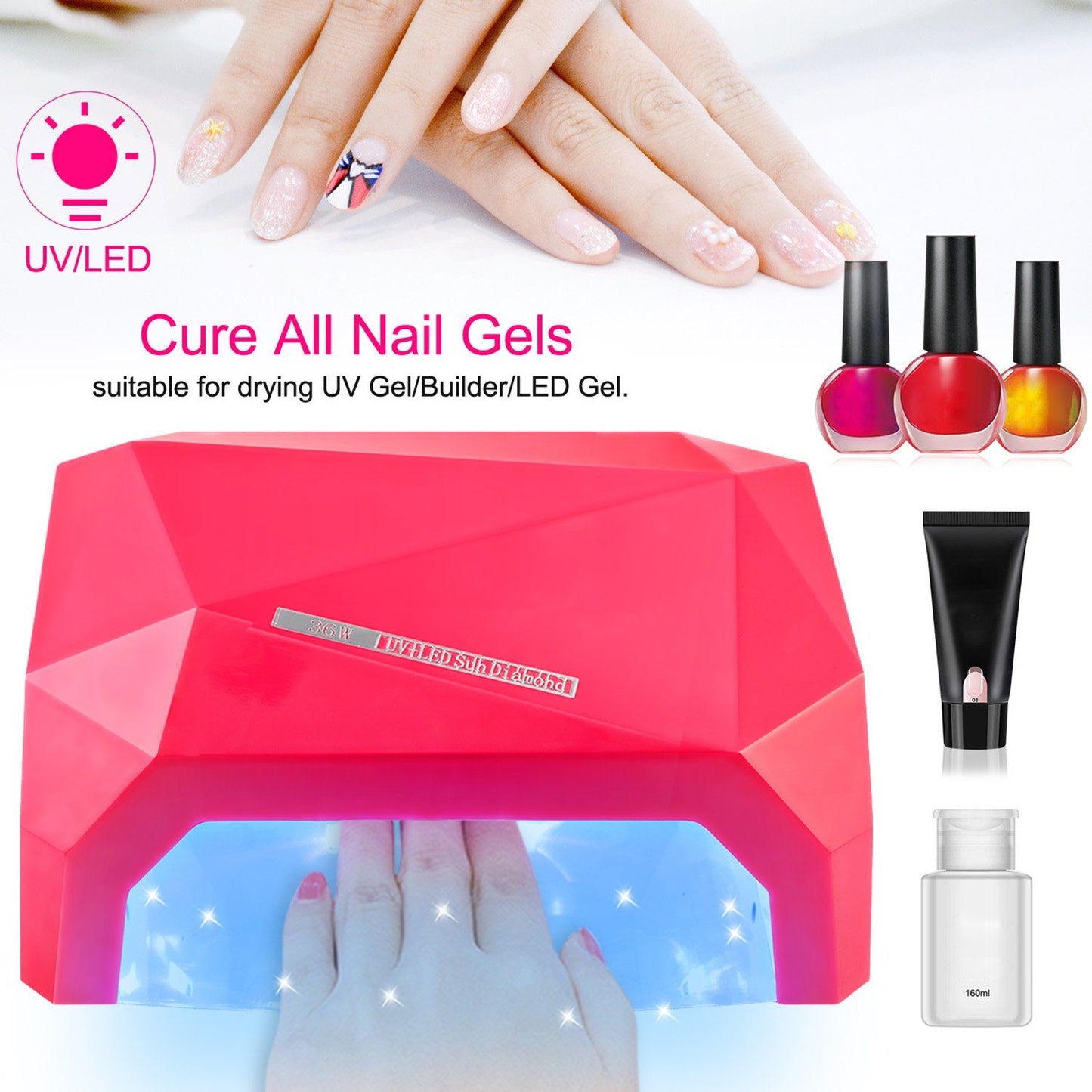Skorter | 36W UV LED Lamp Nail Polish Dryer