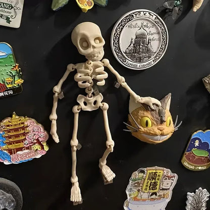 Skorter | 3D printed vintage skeleton magnetic figure