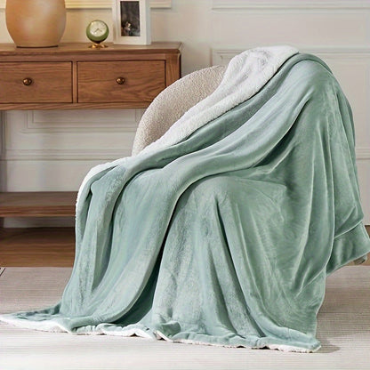 Skorter | Sherpa Fleece Blanket - Soft and Warmer, Suitable for Sofa and Couch, All-Season
