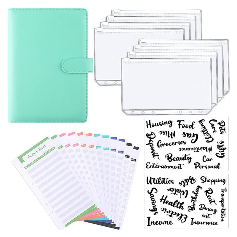 Skorter | Budget Binder Book With Cash Envelopes