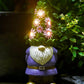 Skørter | Solgartn statue with succulents and LED lamps, outdoor garden decor