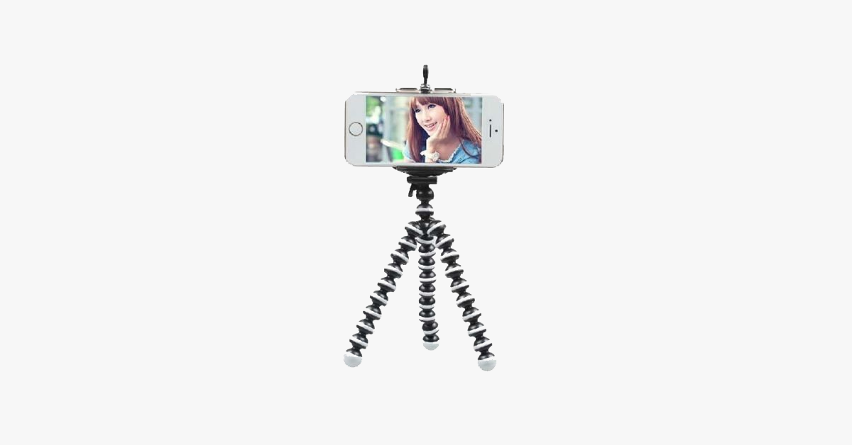 Skorter | Mini Flexible Selfie Smartphone Stand – Click on amazing pictures easily!