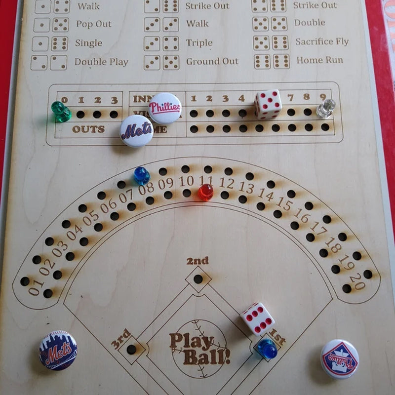 Skorter | Baseball Dice Board Game