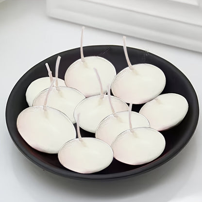 Skorter | 40 Pieces Premium Floating Candles - Ideal for Weddings & Special Occasions | Smokeless, Natural Paraffin Wax