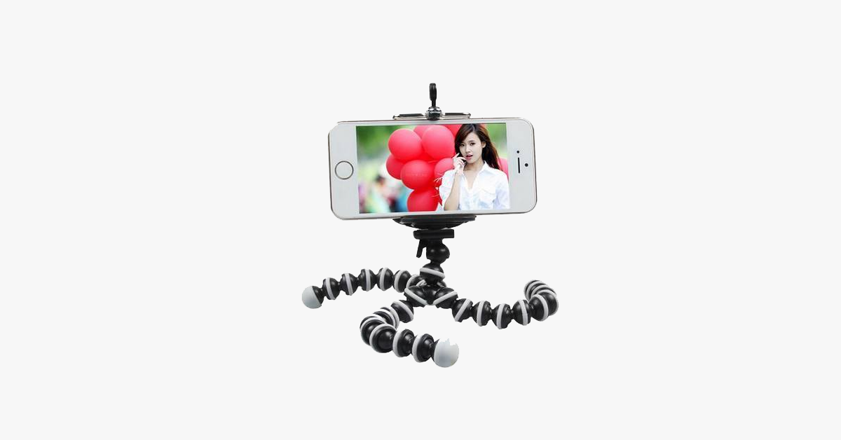 Skorter | Mini Flexible Selfie Smartphone Stand – Click on amazing pictures easily!