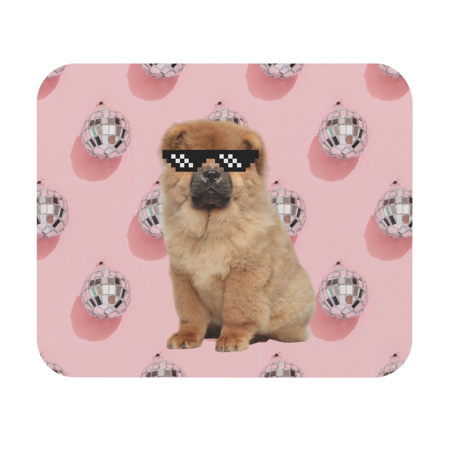 Skorter | Disco Chow Chow Mouse Pad