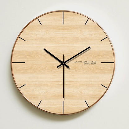 Skorter | Minimalist Wood Wall Clock