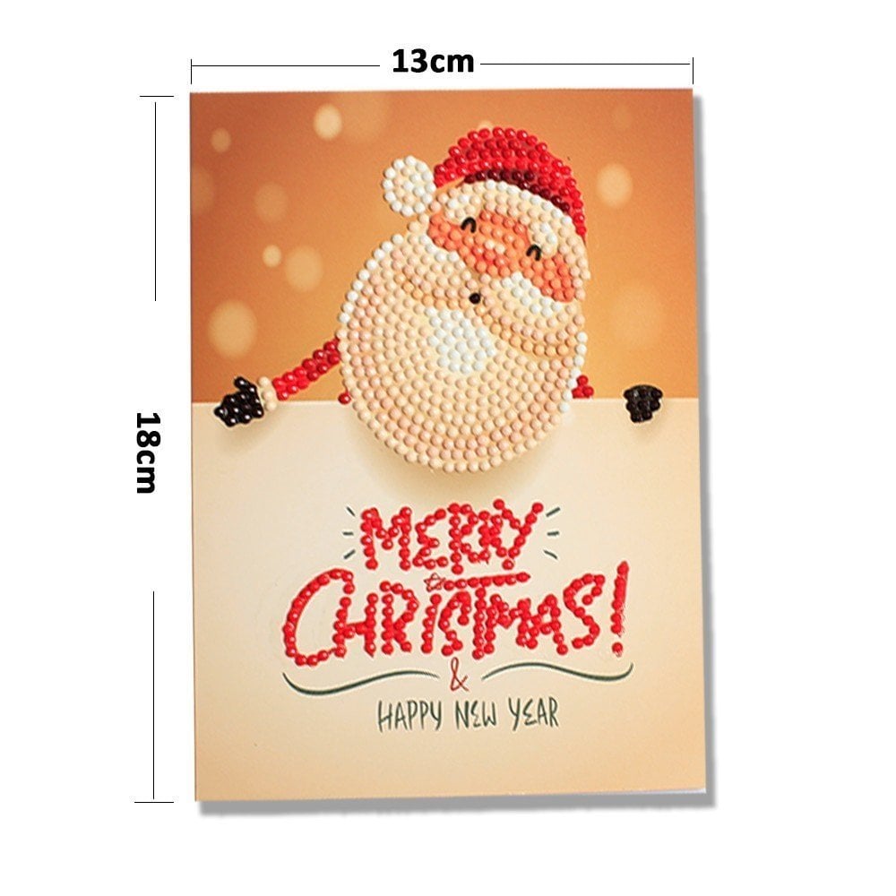 Skorter | 5D Diamond Painting Christmas Cards New Arrival (8 Pack)