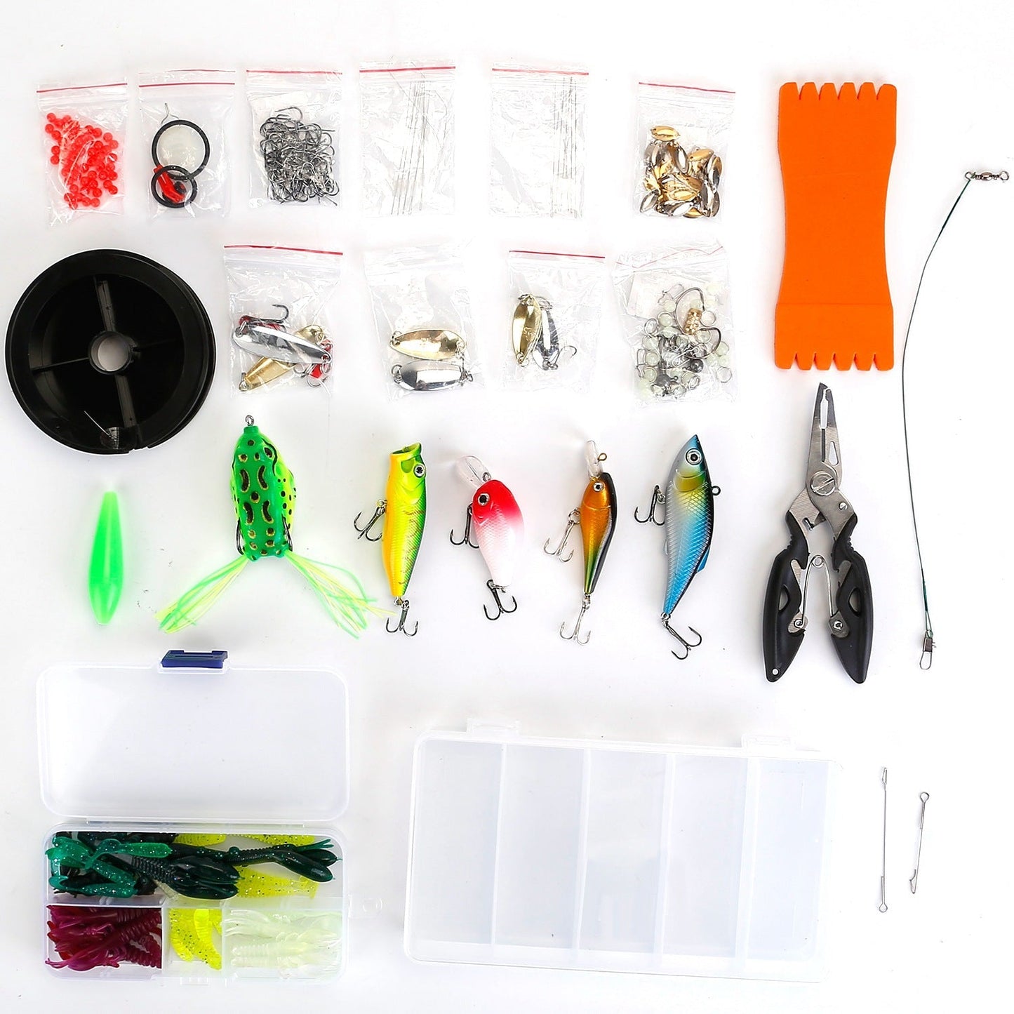 Skorter | 383-pieces: Fishing Lure Equipment Box