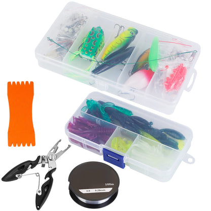 Skorter | 383-pieces: Fishing Lure Equipment Box