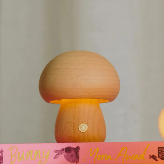 Skorter | Timber Mushie Lamp | Beech | Small
