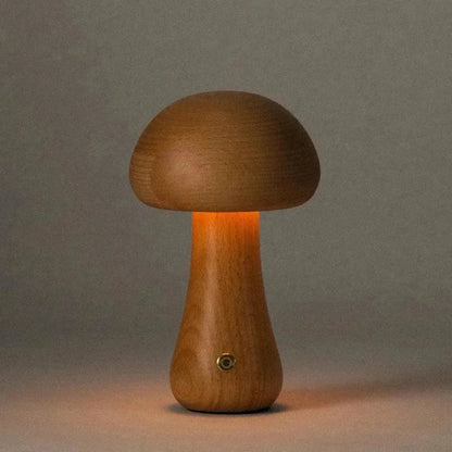 Skorter | Timber Mushie Lamp | Beech | Regular