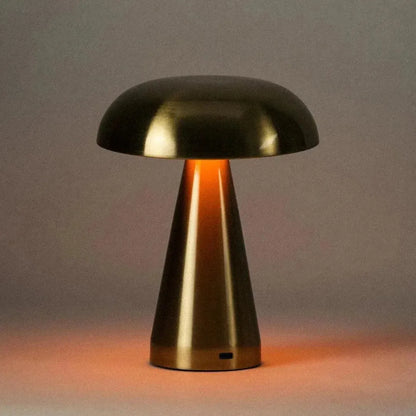 Skorter | Portable Metal Touch Lamp | Brass Gold