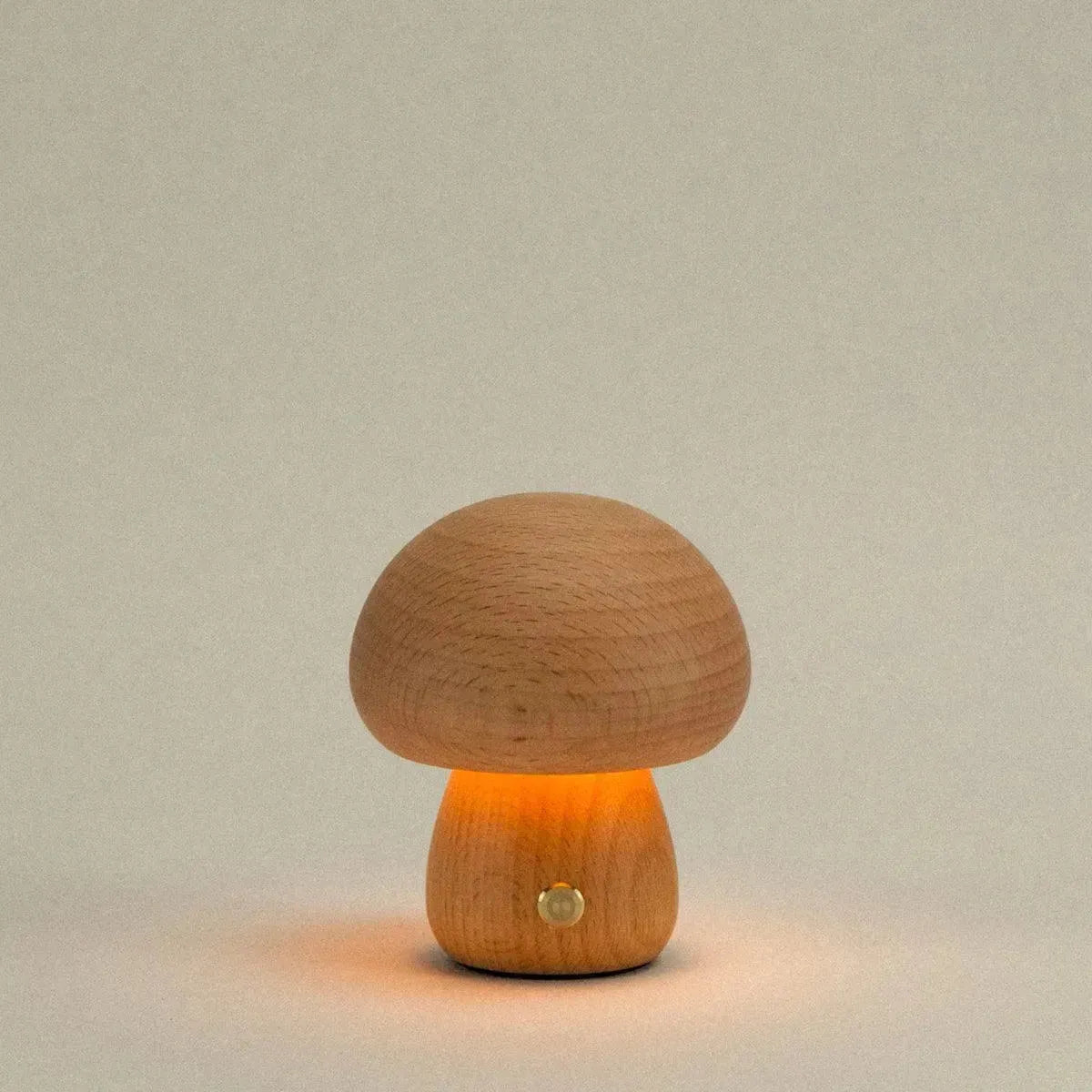 Skorter | Timber Mushie Lamp | Beech | Small
