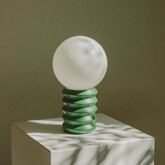 Skorter | Ribbon lamp | Forest green
