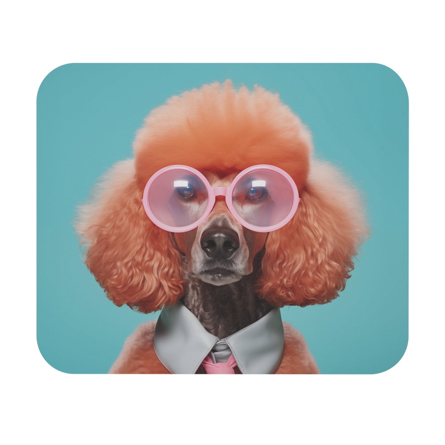 Skorter | Dog in Shades Mouse Pad
