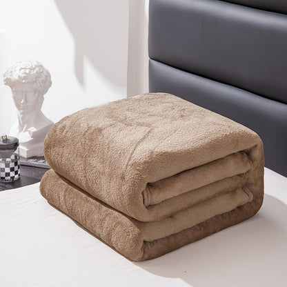 Skorter | Soft and warm gray flannel blanket for all seasons
