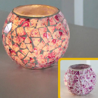 Candle Holder- Decorative Glass