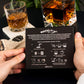 Skørter | Premium Whiskey Stones Gift Set with 12 Pcs Stones and Bag. Whiskey, Bourbon, Cognac, Scotch, Gin, Wine Drink. Marble Reusable Ice Cubes. Birthday Gift for Whiskey Lovers.… (Dark Grey)