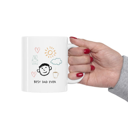 Skorter | Best Dad Ever Coffee Tea Mug