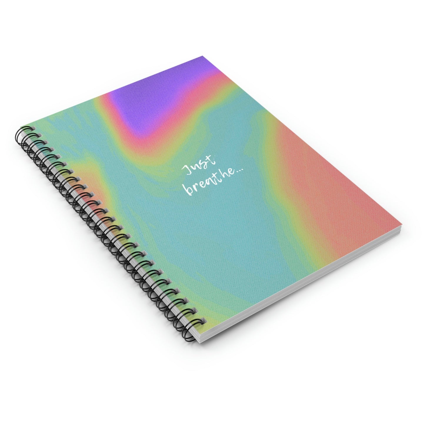 Skorter | Breathe Quote Spiral Notebook