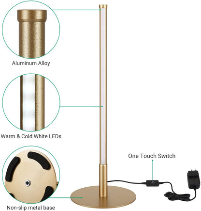 Skorter | Golden Table Lamp with Minimalist Design