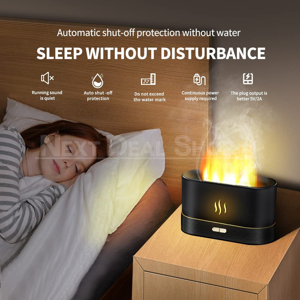 Skorter | 3D Flame Diffuser Humidifier