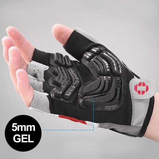 Skorter | 3D Gel Padded Cycling Gloves – Shock-Absorbing Breathable Bike Gloves for Men & Women