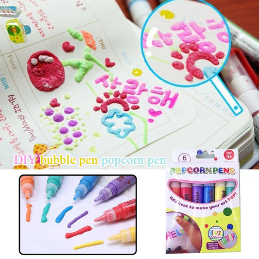 (1+1 FREE) 3D Puffy Paint Pens