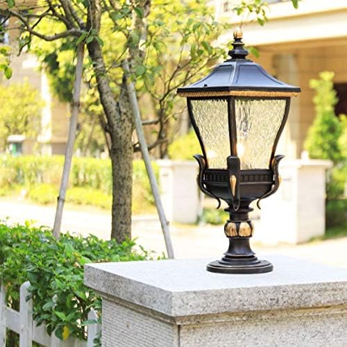 Skorter | LumaLux Solar Outdoor Lantern | Weatherproof | Solar Powered | Garden Lighting for Terrace and Entry Area