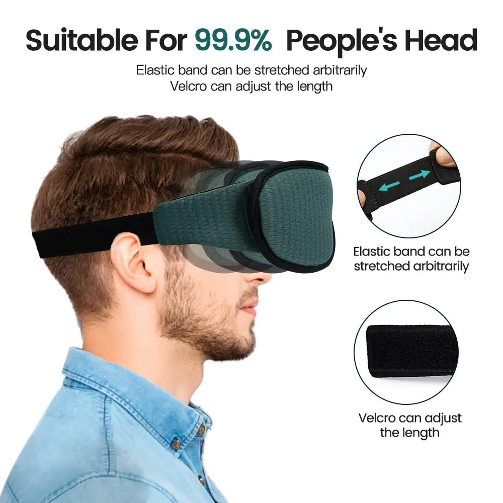 Skorter | 3D Sleep Mask - Turn Off the Light