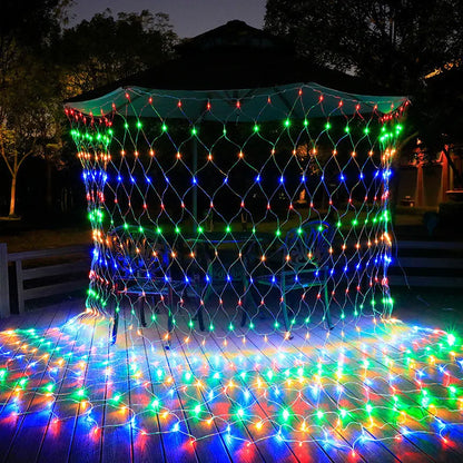 Skorter | SolarGlow - LED Net Floodlights on Solar Energy – Energy-Saving Outdoor Lighting for Gardens & Terraces
