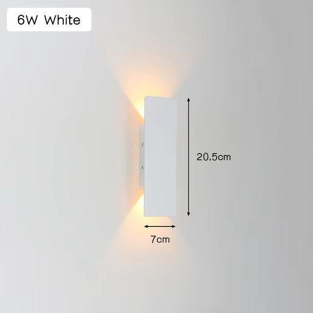 Skorter | Light - Modern weatherproof LED wall lamp made of aluminum for outdoor use