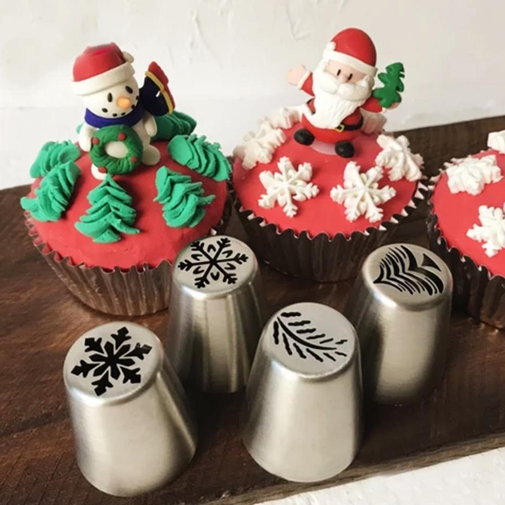 Skorter | Christmas Baking Piping Nozzle Set