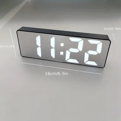 Skorter | Digital LED Mirror Alarm Clock