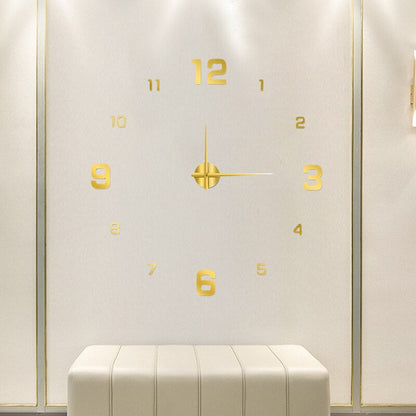 Skorter | Modern Statement Wall Clock with Unique Design for Living Room & Office Decor