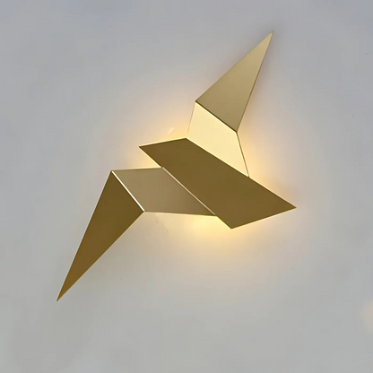 Skorter | Origami Wall Lamp – Unique Wall Lighting in Japanese Style for Living Room and Bedroom