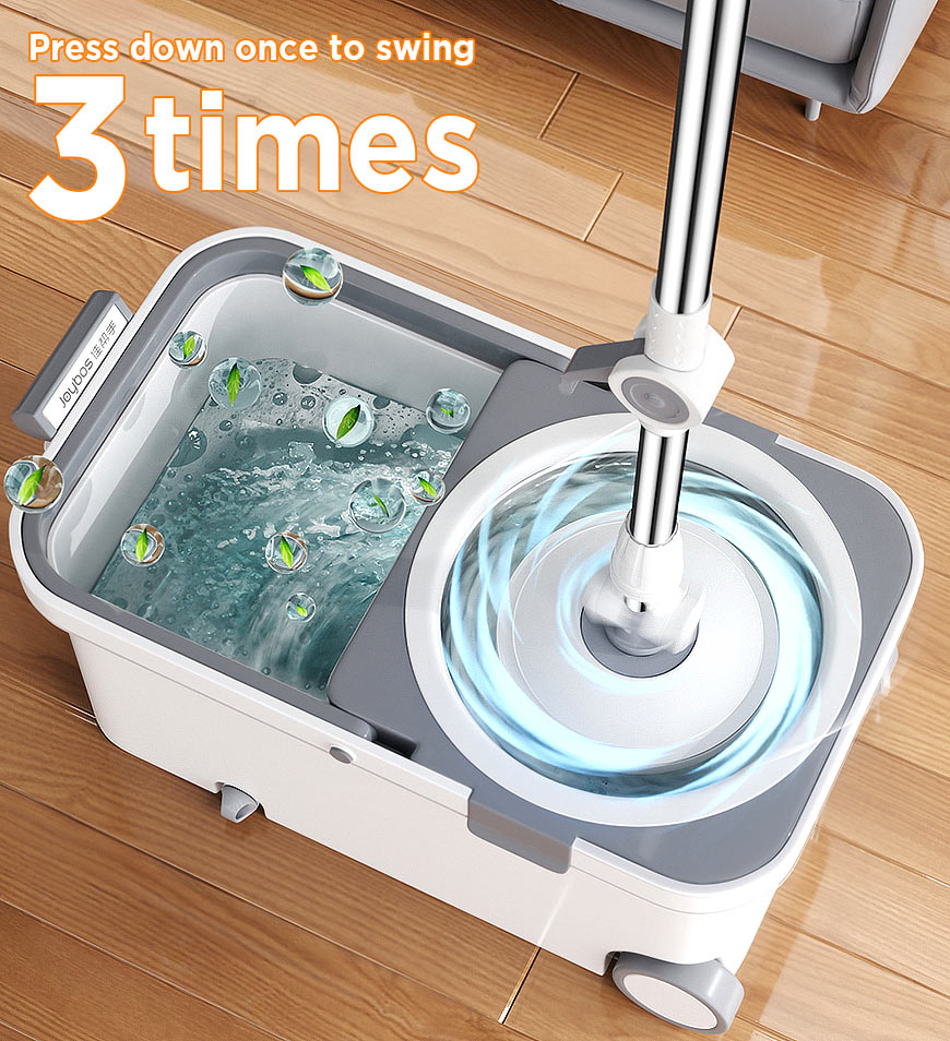 Skorter | 360° Rotatable Mop and Bucket Set with Wringing System F63