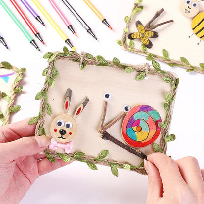 Skorter | Creative DIY Tree Trunk Painting Decoration