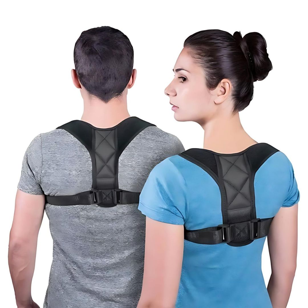 Skorter | Adjustable Back Brace Posture Corrector for Chronic Pain Relief and Daily Comfort Support